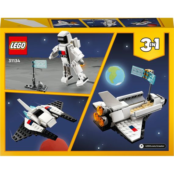 Конструктор LEGO Creator Космічний шатл 144 деталей (31134) | Зображення 6