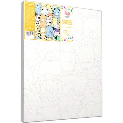 Картина по номерам Rosa Start Funny Animals 35 х 45 см (4823098538493) - Топ Продаж! | Зображення 2
