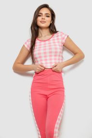 Пижама женская  -уценка, цвет розовый, 243R1488-017-U