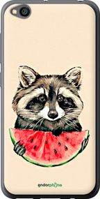 Чохол на Xiaomi Redmi Go Єнотик з кавуном "4605u-1667-2448"