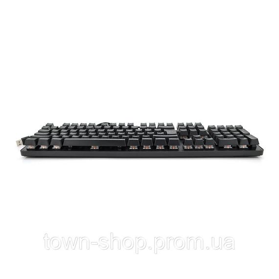 Клавиатура механическая USB JEDEL KL89, длина кабеля 170см, (Eng), (483х188х35 мм) Black, 104к, Q10 | Зображення 1