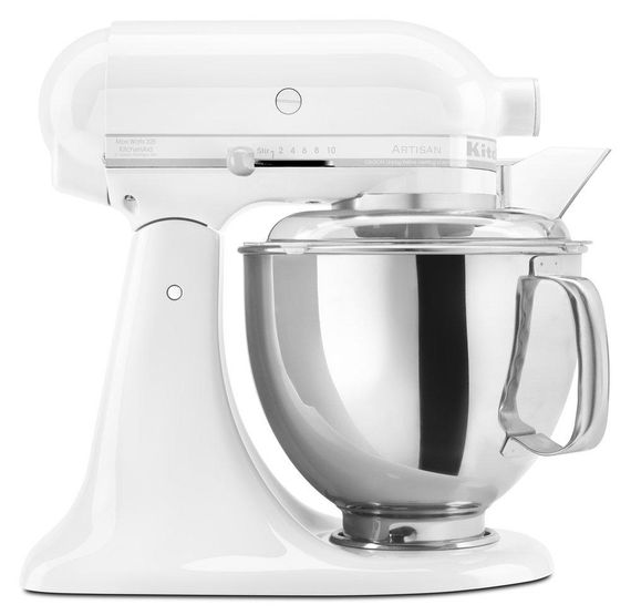 Планетарный миксер KitchenAid Artisan® Series 5 Quart Tilt-Head Stand Mixer | Зображення 2