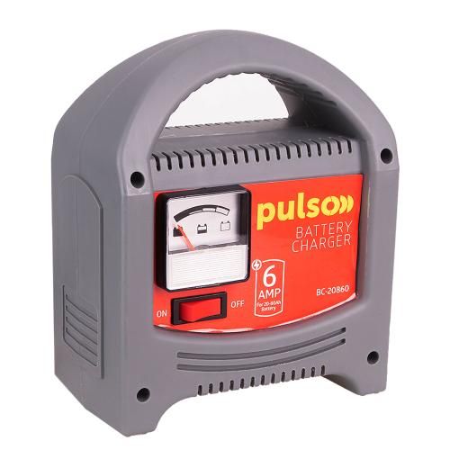 Зарядний пристрій PULSO BC-20860 12V/6A/20-80AHR/стрілковий індикатор | Зображення 5