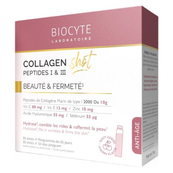 Коллаген Biocyte Collagen Shot 10 х 25 ml Cherry | Зображення 1