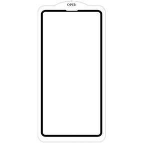 Защитное стекло SKLO 5D (тех.пак) для Apple iPhone 15 Plus / 16 Plus (6.7") Черный / Белая подложка