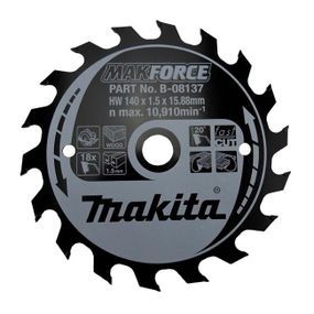 Диск пильный по дереву 230х30 мм 24T Makita Makforce B-08383
