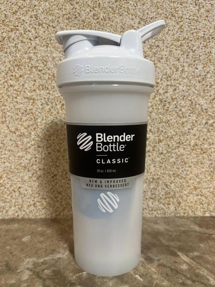 Спортивний шейкер BlenderBottle Classic Loop PRO 28oz/820ml White (500483) | Зображення 1
