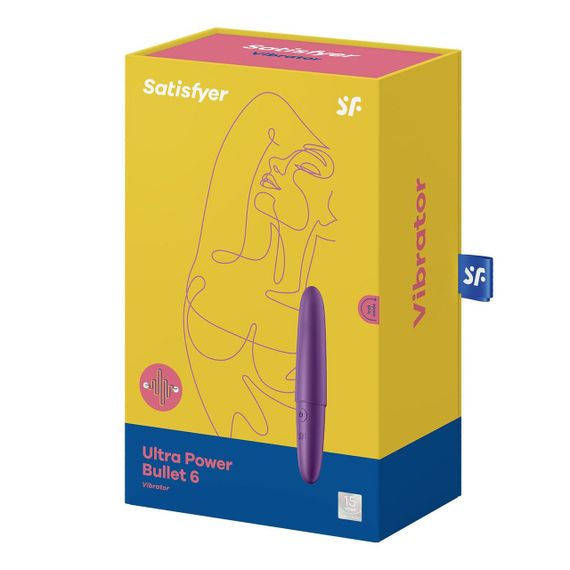 Ультрапотужна віброкуля Satisfyer Ultra Power Bullet 6 (Голубий) | Зображення 7