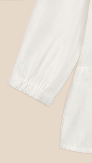 Блуза однотонна жіноча LAWA WTC02428 XL Білий shop (2000999218200) | Зображення 2