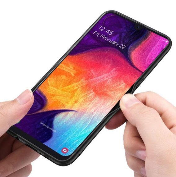 Чохол накладка Primo Cenmaso для Samsung Galaxy A50 2019 ( SM-A505 ) - Black&Red | Зображення 2
