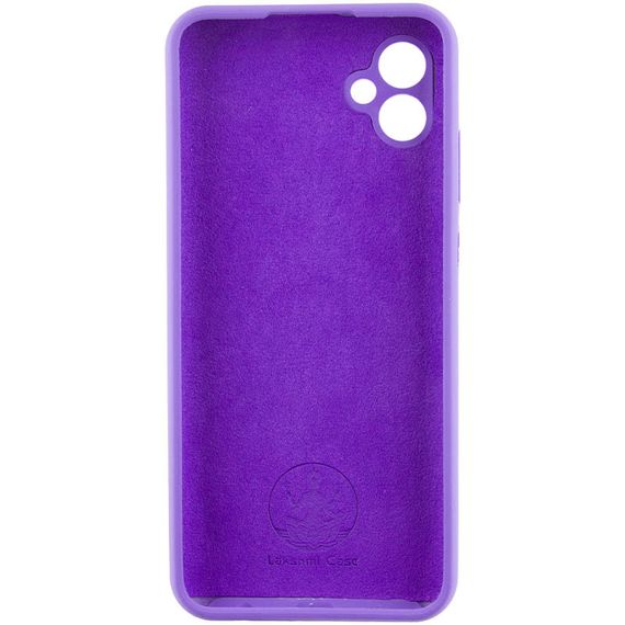 Чохол Silicone Cover Lakshmi Full Camera (AAA) для Samsung Galaxy A04e Фіолетовий / Amethyst | Зображення 3
