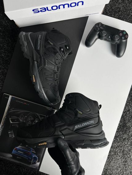 Чоловічі зимові кросівки Salomon Quest 4 GTX Black Grey Fur  , В'єтнам 44 28 - 28,5 см | Зображення 7