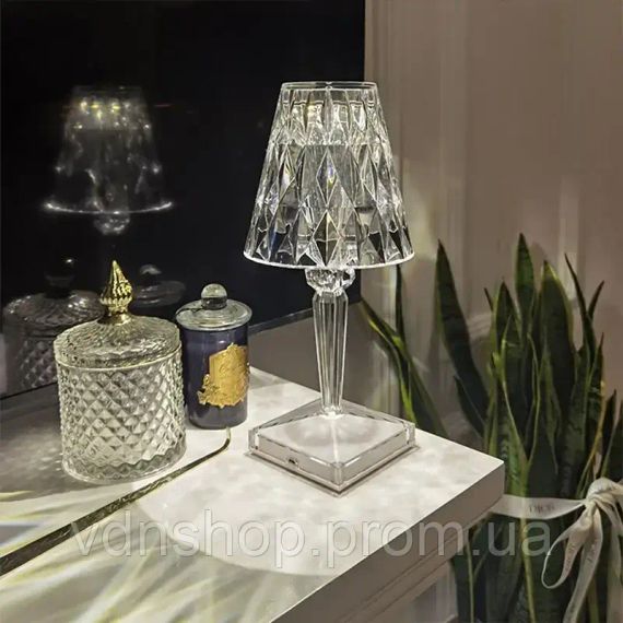 Настільна лампа Diamond Design Сучасний світлодіодний LED Light Touch USB | Зображення 1