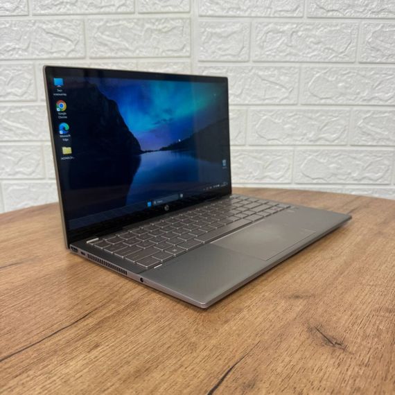 Ноутбук-трансформер Б-класс HP Pavilion x360 14m-dy1033dx Gold / 14" (1920x1080) IPS Touch / Intel Core i5-1155G7 (4 (8) ядра по 2.5 - 4.5 GHz) / 8 GB DDR4 / 512 GB SSD / Intel Iris Xe Graphics / WebCam б/у | Зображення 3