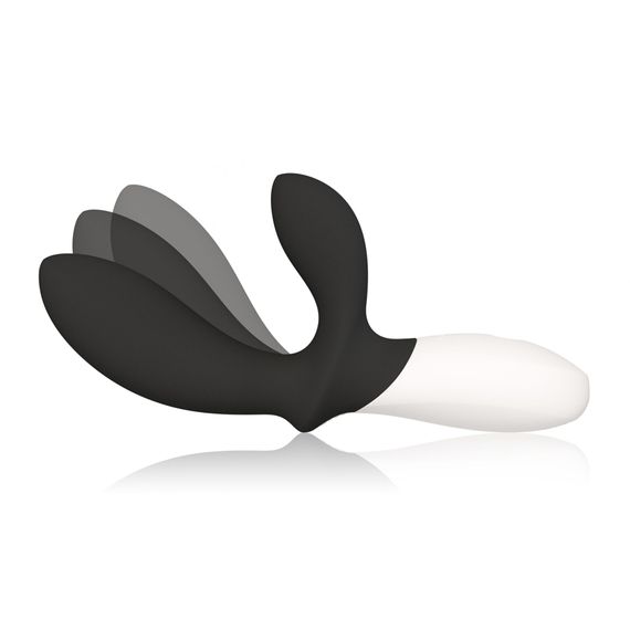 Массажер простаты LELO Loki Wave 2 Black, 2 мотора, манящее движение + вибрация | Зображення 1