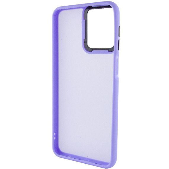 Чехол TPU+PC Lyon Frosted для Motorola Moto E13 Purple | Зображення 2