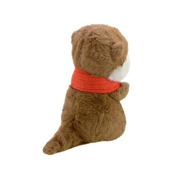 Дитяча м'яка іграшка "Видреня" C8502 з мушлею, розмір 28 см | Зображення 2