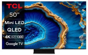 Телевізор 50&quot; TCL MiniLED 4K 144Hz Smart Google TV Titan ONKYO sound 50MQLED80