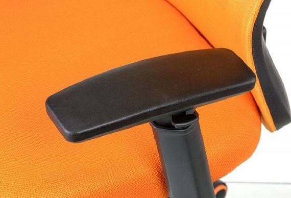 Офісне крісло Dawn orange (жовтогаряче) з профільованим сидінням і розкладною спинкою до 135 градусів | Зображення 5