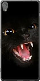Чехол на Sony Xperia XA Ultra Dual F3212 Чёрная кошка "932u-391-17620"