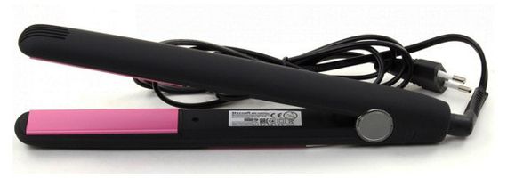 Профессиональный утюжок - выпрямитель для выпрямления волос Maxwell MW-2208 BK с керамическим покрытием | Зображення 3
