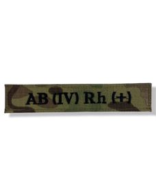 Нашивка група крові (AВ(IV) Rh+) Мультикам