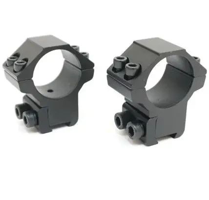 Кольца быстросъемные Leapers Accushot 25.4 средние на 11 мм Быстросъемные кольца для прицела Кольца для оптики | Зображення 1