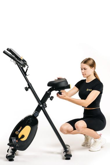 Велотренажер Besport BS-1560 XRAY магнітний чорно-жовтий | Зображення 7