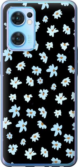 Чехол на Oppo Reno7 5G Цветочный "4900u-2669-17620"