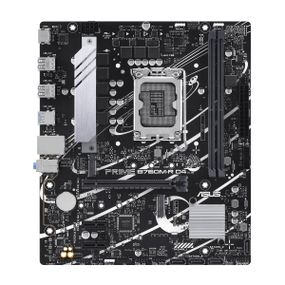 Материнcкая плата ASUS PRIME B760M-R D4 s1700 B760 2xDDR4 M.2 HDMI mATX 90MB1HA0-M0EAY0