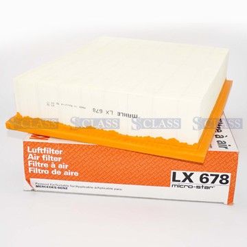 Фильтр воздушный Mercedes Benz W638 OM601/M104/111 96-, Knecht, LX 678,