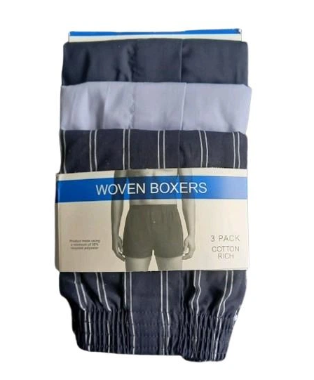 Набір чоловічих трусів сімейних-боксерів PRIMARK LIMITED 3 шт в наборі XL | Зображення 3
