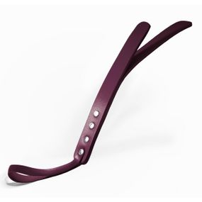 Паддл двухслойный Feral Feelings Leather Mini Paddle Burgundy, натуральная кожа, burgundy sexstyle