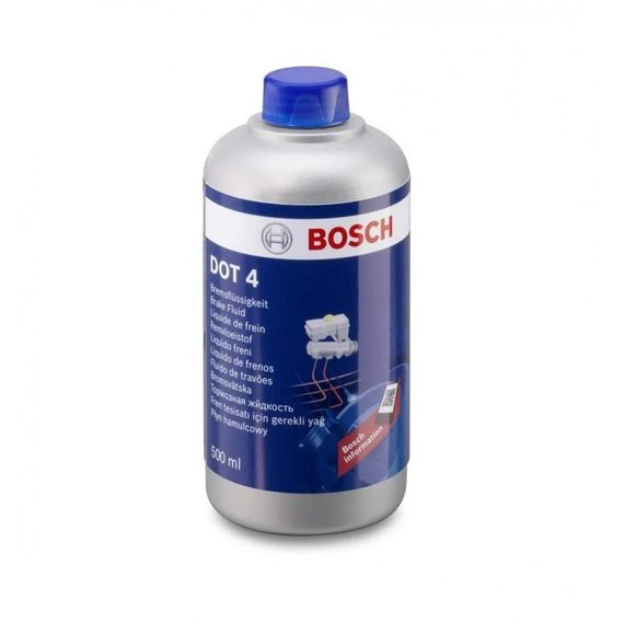 Гальмівна рідина Bosch Brake Fluid DOT-4 500мл.