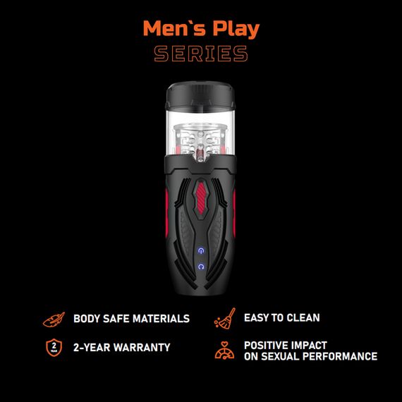 Мастурбатор - Erospace Men’s Play Automatic Male Masturbator B1 | Зображення 1