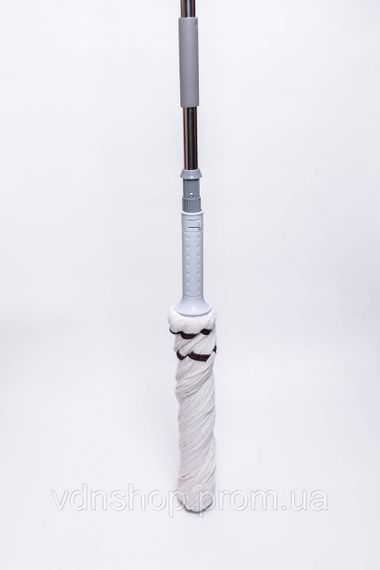 Швабра з класичною круглою насадкою для вологого прибирання підлоги, підходить для плитки, ламінату HP-35015-15 | Зображення 7