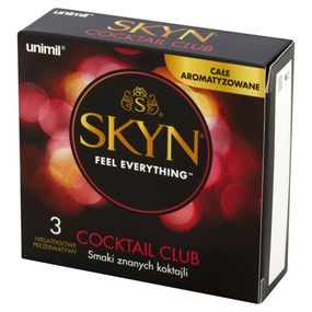 Презервативи Unimil Skyn Cocktail Club, 3 шт
