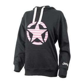 Толстовка JEEP HOODED OVERSIZE SWEATSHIRT STAR Striped Print