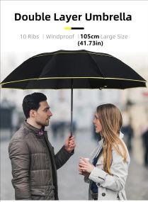 Преміум парасоля XXL StormProof – Надійний захист у будь-яку негоду 105см діаметр