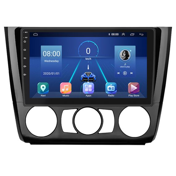 Штатна магнітола Lesko для BMW 1 серии I (E81/E82/E87/E88) Рестайлинг 2007-2011