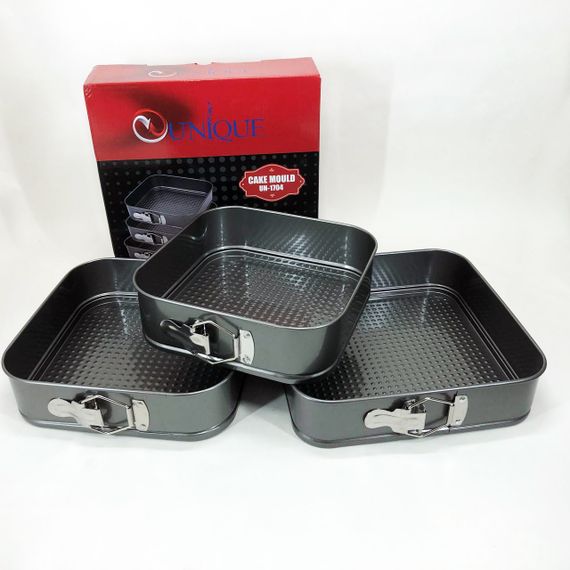 Набір для складання торта Unique, Форма для випічки з нержавіючої сталі Форма випічки в духовці HL-16 | Зображення 4