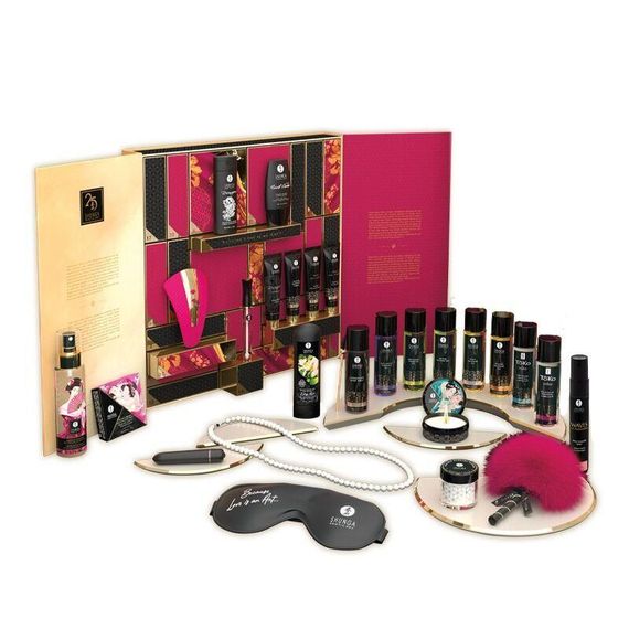 Адвент-календарь желаний Shunga Calendar Of Desires, 25 сюрпризов (мятая упаковка!!!) sexstyle