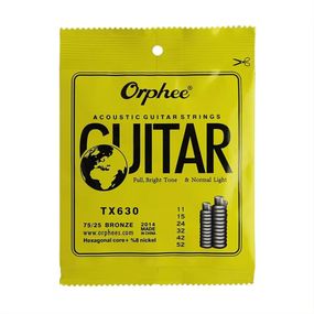 Струны для акустической гитары Orphee TX 630