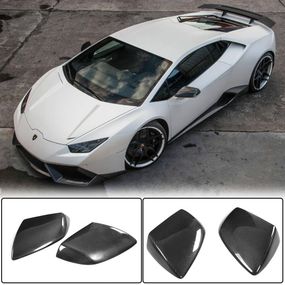 Карбоновые Накладки на Зеркала для Lamborghini Huracan 2014- гг