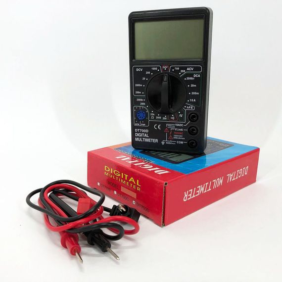 Тестер для электрика Digital Tech DT700D, Мультиметр тестер вольтметр, YQ-862 Тестеры электроизмерительные | Зображення 9