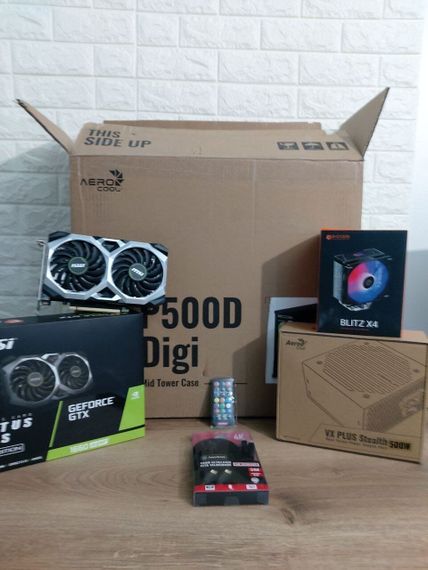 Ігровий ПК AeroCool P500D Digi Tower / AMD Ryzen 5 3600 (6 (12) ядер по 3.6 - 4.2 GHz) / 24 GB DDR4 / 250 GB SSD M.2 + 512 GB SSD / nVidia GeForce GTX 1660 Super, 6 GB GDDR6, 192-bit / 500W б/в + Подарунок Кабель HDMI + Живлення | Зображення 6