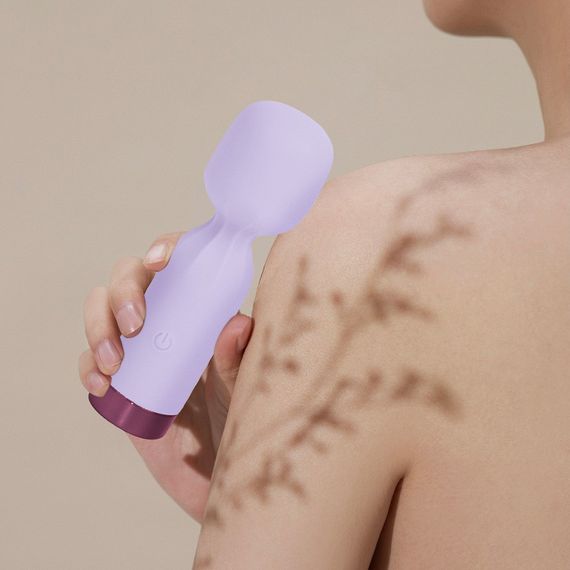 Вибратор-микрофон Sweet Em, 10 виброрежимов, фиолетовый, 12.5 х 3.8 см Sex Aura | Зображення 1