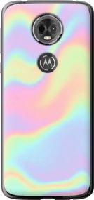 Чехол на Motorola Moto E5 Plus пастель "3855u-1412-17620"