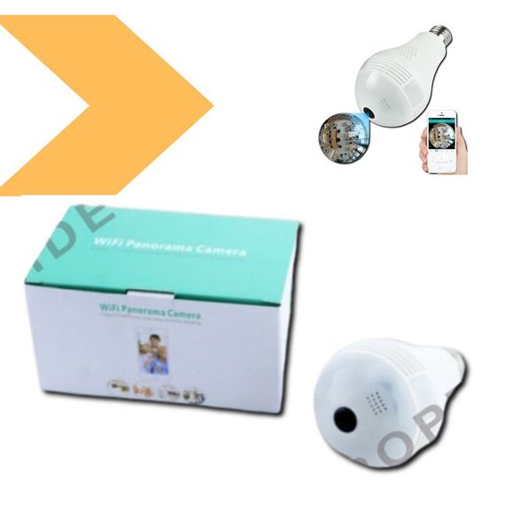 Розумна лампочка CAD B13 SMART DVR H302 2MP з вбудованою камерою спостереження (H302_752) | Зображення 3