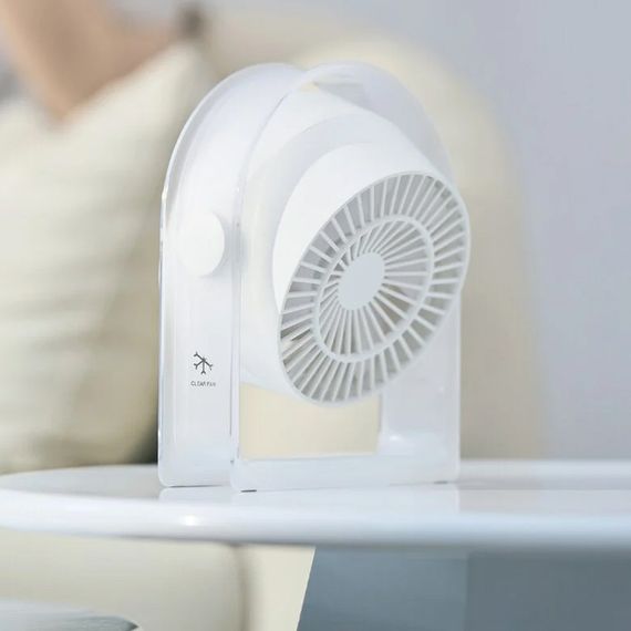 Портативний вентилятор WIWU WI-FS07 Snow desktop fan White | Зображення 1